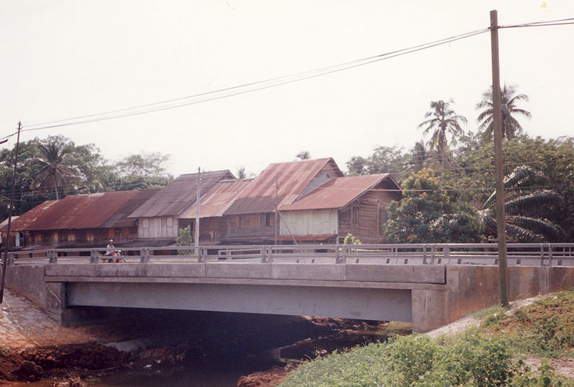 One of Transfield's Malaysian bridges.