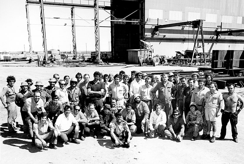 The Transfield workers of the Whyalla plant, South Australia.